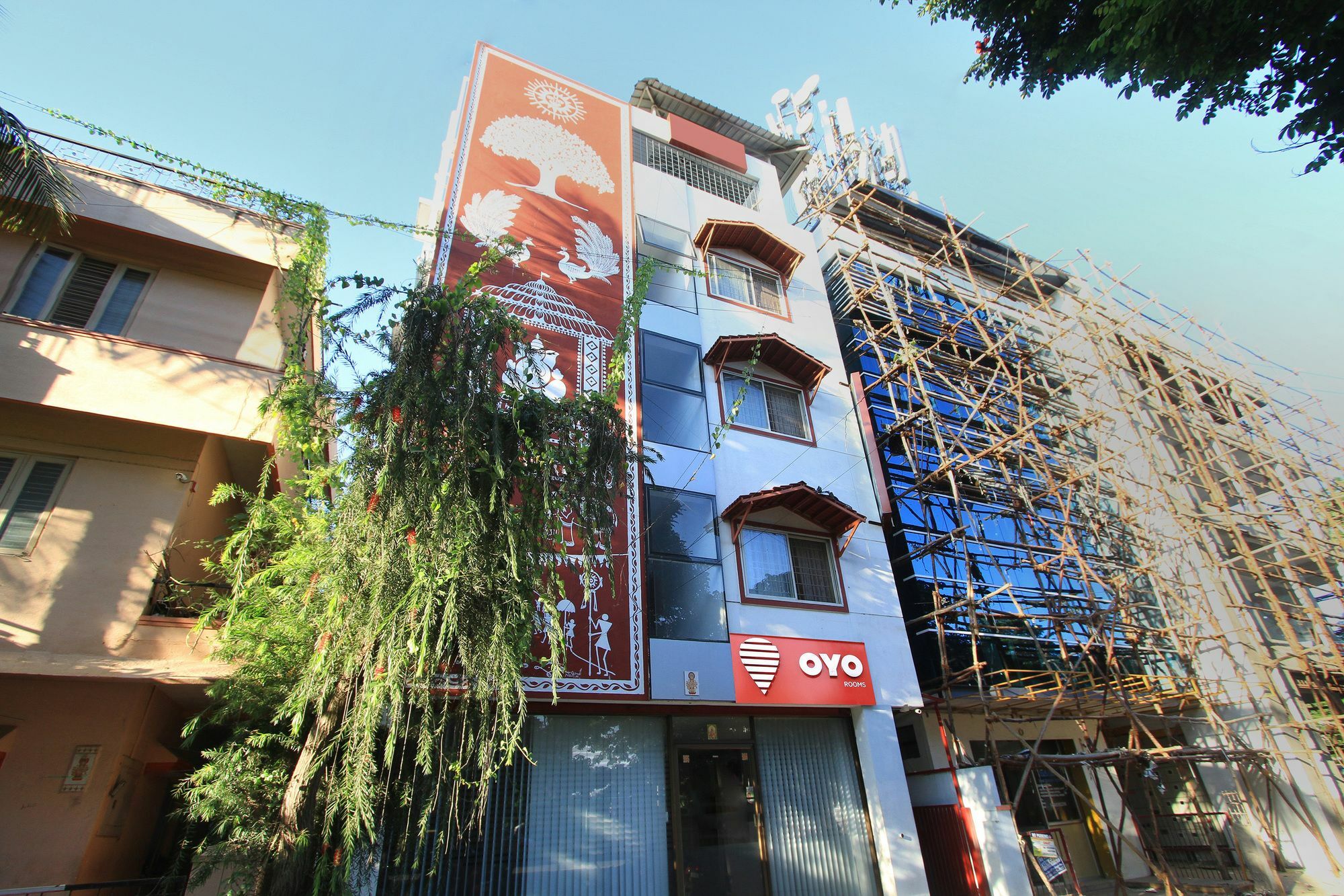 班加罗尔 Oyo 9439 新客人旅馆酒店 外观 照片